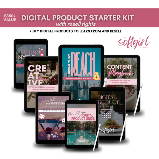 Digital Product Starter Kit (With Resell Rights)